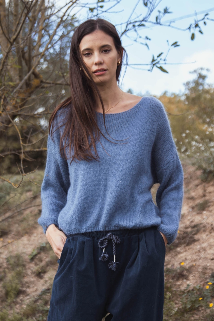 Mohair sweater - ROMEO - Nina Kendosa