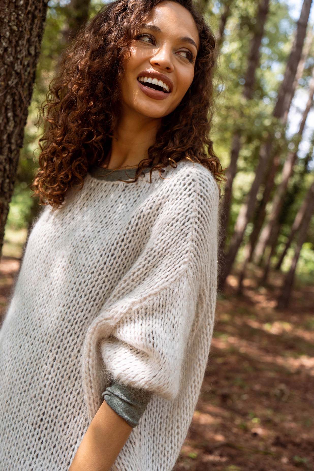 Mohair sweater - ANTHONY - Nina Kendosa